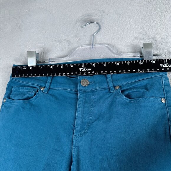 Ann Taylor Loft Modern Skinny Jeans Womens Size 26/2 Low Rise Denim Stretch Blue - Picture 6 of 11